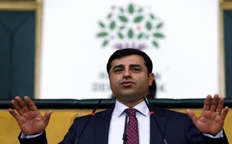 Co-leader of the People’s Democratic Party (HDP), Selahattin Demirtas, risks losing parliamentary immunity under the bill. Photo: Adem Altan/AFP
