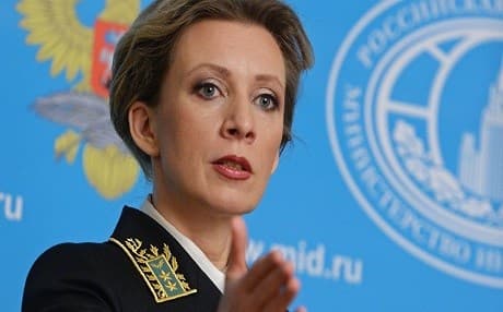 Russia’s foreign ministry spokeswoman Maria Zakharova. AFP