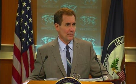 State Department spokesperson John Kirby. Offical photo