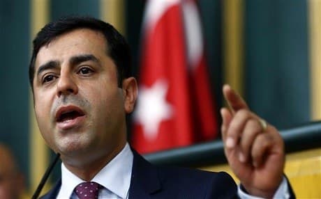 HDP co-chair Selahattin Demirtas. Photo: AFP