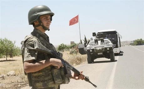 The Turkish military is engaged in a reignited conflict with the Kurdistan Workers Party (PKK). Photo: AFP