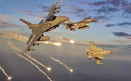 Coalition airstrikes have killed 4885 people in Syria, says Syrian Observatory for Human Rights. Photo: AFP