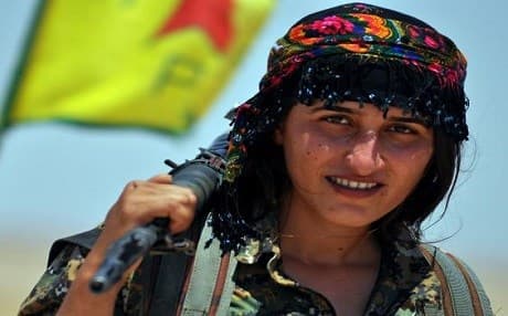 Kurdish forces are participating in an Arab-led operation in Manbij, Syria. Photo: AFP
