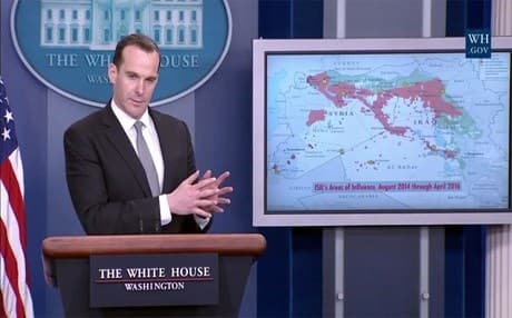 Brett McGurk, Special Presidential Envoy for the Global Coalition to Counter Islamic State, briefed coalition partners in Washington on Friday.