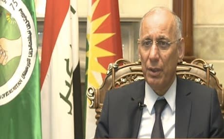 Senior PUK leader and former parliamentary speaker Adnan Mufti. Photo: Rudaw