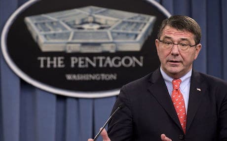 US Defense Secretary, Ash Carter. Official photo.
