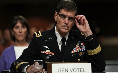 Gen. Joseph Votel, Commander of US Central Command. Photo: Win McNamee/AFP