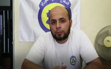 Abdullah Nawhlu, head of the Aleppo branch of the Syria Civil Defence, testified before the UN Security Council on Monday. Photo: Youtube