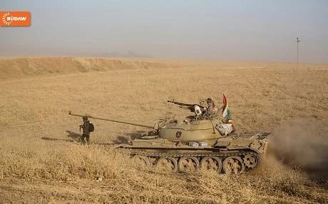 The Peshmerga gained 150 square kilometres of ground on the Khazir and Gwer-Makhmour frontlines over the weekend. Photo: Farzin Hassan/Rudaw