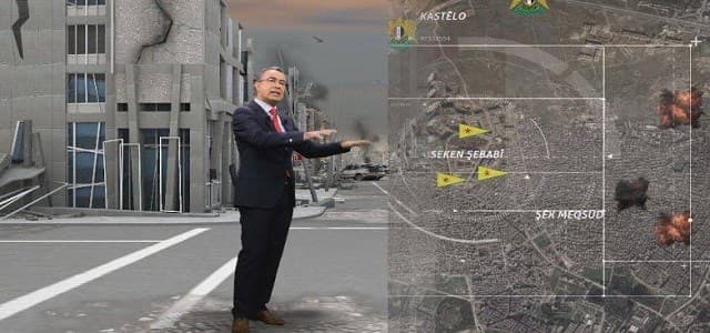 Heleb di navbera 3 hêzan de hatiye dabeşkirin