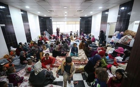 According to the group, over 1 million refugees have already been resettled in nine Kurdish cities, with a total population of 8.3 million -- or 12 percent of the total population. Photo: Rudaw