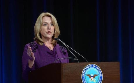 Secretary of U.S. Air Force Deborah James. AFP photo