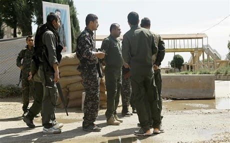 Members of the Kurdish security forces (Asayish) in Syria. Photo: AFP