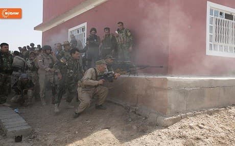 The Peshmerga concluded a two-day offensive last week on the Khazir and Gwer fronts, liberating 150 square kilometers of territory. Photo: Rudaw