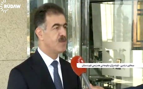 Safeen Dizayee spokesman of the Kurdistan Regional Government. 