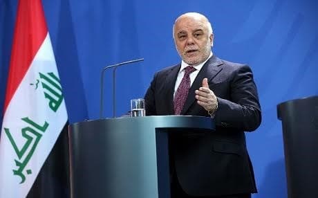 Iraq's Prime Minister Haider al-Abadi. AFP photo. 
