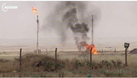 Oil fields in Kirkuk.