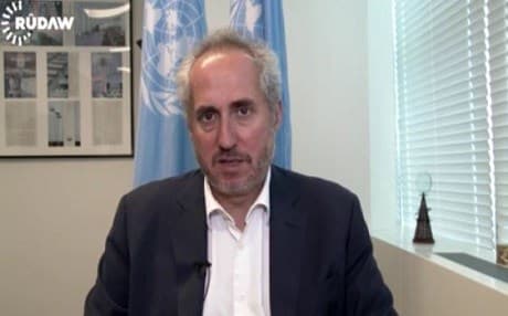 UN spokesperson Stephane Dujarric