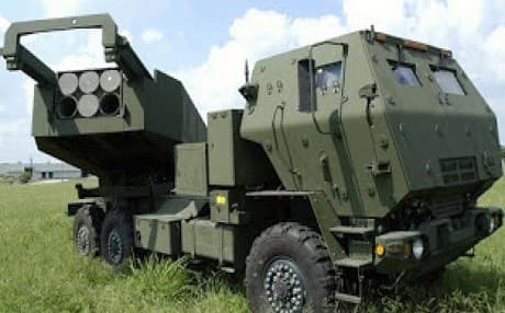 Example of a HIMARS rocket system. Photo: AFP file
