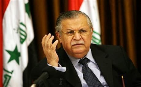Jalal Talabani has not been heard from since the stroke, and for months there has been a virtual blackout on information about his condition from the party, the family or his personal physician. Photo: AP