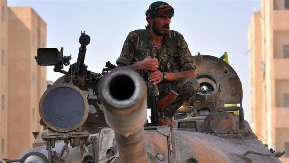 A Kurdish YPG fighter. Photo: AFP