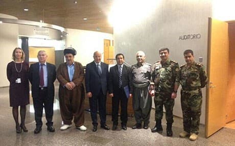 A Peshmerga delegation from the KRG left for Finland on Monday on an official invitation from the Finnish government.
