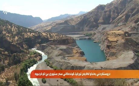 A view of the Khabar river in the Kurdistan Region.