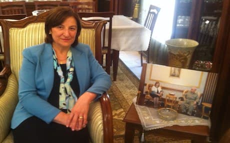 Dr. Beriwan Khailany is a member of the Kurdistan Democratic Party (KDP) in the Iraqi Parliament. Photo by author. 