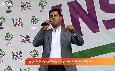 Selahattin Demirtas will head a HDP delegation visit to Erbil.