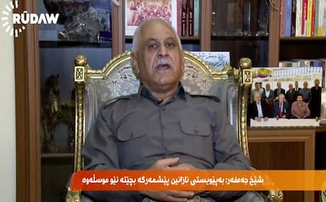 Sheikh Jaafar Mustafa, head of the Peshmerga Seventy Forces.
