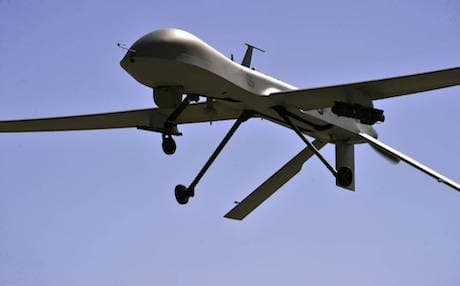 Remotely piloted aircraft (drones) were involved in the airstrikes. AFP file photo.