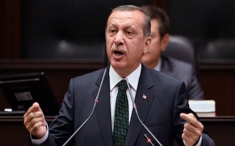 Recep Tayyip Erdogan, president of Turkey. AP photo