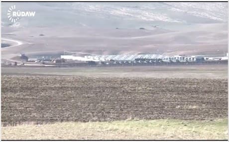A Turkish military base in Bashiqa near the Iraqi city of Mosul. Photo: Rudaw