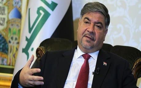 Iraq's ambassador to Turkey Hisham Ali Akbar Ibrahim Al-Alawi. AA photo. 