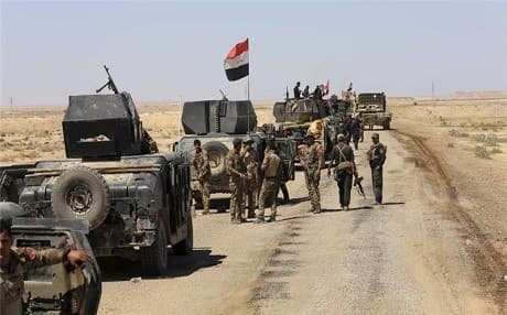 Iraqi troops have been preparing for the Mosul offensive for months. AP file photo.