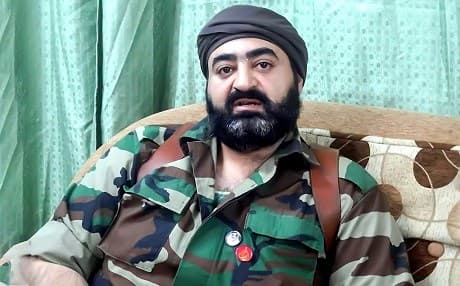 Commander of the tribal Sanadid forces, Bandar Al-Himedi Daham.