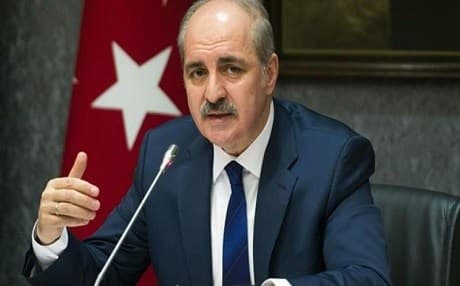 Turkey's Deputy Prime Minister Numan Kurtulumus. AFP file photo. 