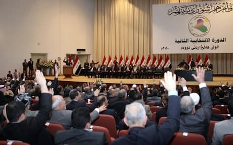 In the March 2010 election, only seven “compensatory seats” were available and were given to the bigger winners of the election. Kurds got only one seat in 2010. Photo: AFP