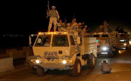 Iraqi army soldiers. AFP photo