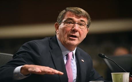 US Secretary of Defense Ashton Carter. AP file photo. 