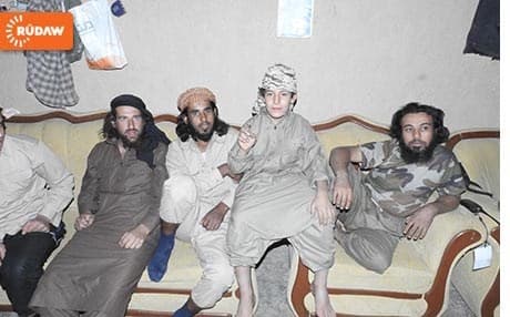 Pictures retrieved from ISIS cellphones 