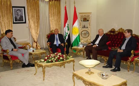 دیداری وەزیری ناوخۆ و کونسوڵی ئێران لە هەولێر
