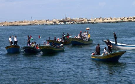 صيادون فلسطينيون