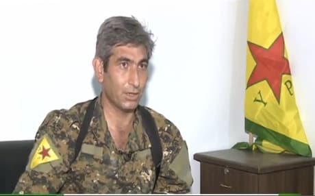 YPG spokesman Redur Xelil. Photo: RT