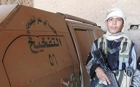 IŞİD'li bir canlı bomba