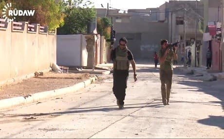 Army officials said the new military gains in Samaha will "ensure security" for the larger district of Gogjali whose residents have partly fled to Kurdish controlled Khazir overnight.