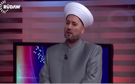 Sunni Cleric and Mufti Dr. Rafi Rofaai. Photo: Rudaw video