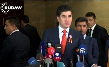 Nechirvan Barzani, prime minister of the Kurdistan Regional Government (KRG). 
