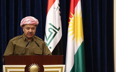 مەسعود بارزانی، سەرۆكی هەرێمی كوردستان