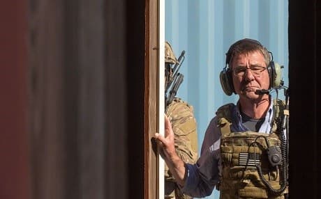 US Secretary of Defense Ashton Carter, official military photo